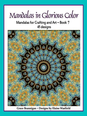 cover image of Mandalas in Glorious Color Book 7